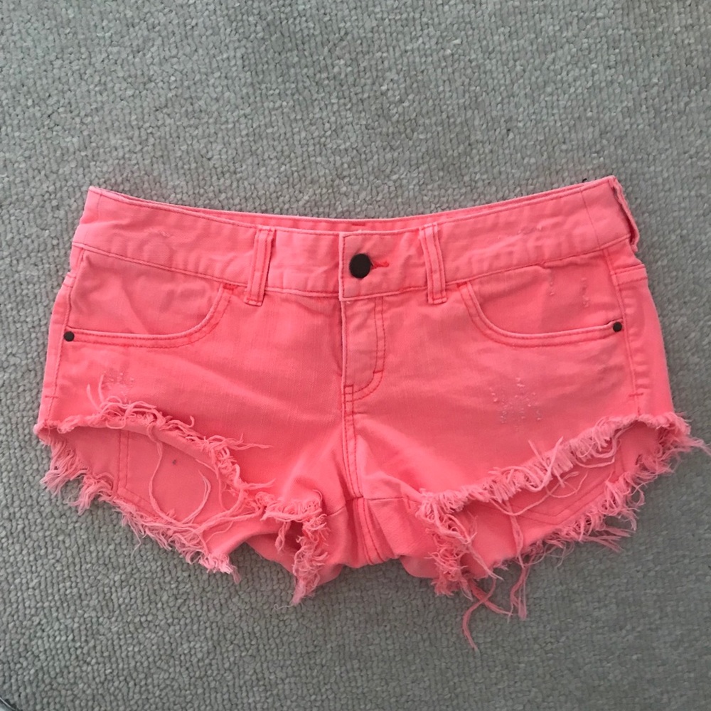 Billabong neon shorts
